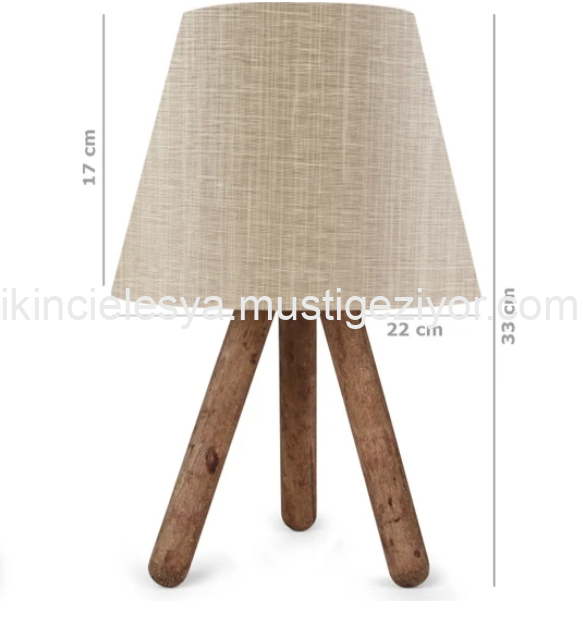 Istoc Toptan Satilik Ahsap Ayakli Abajur 2