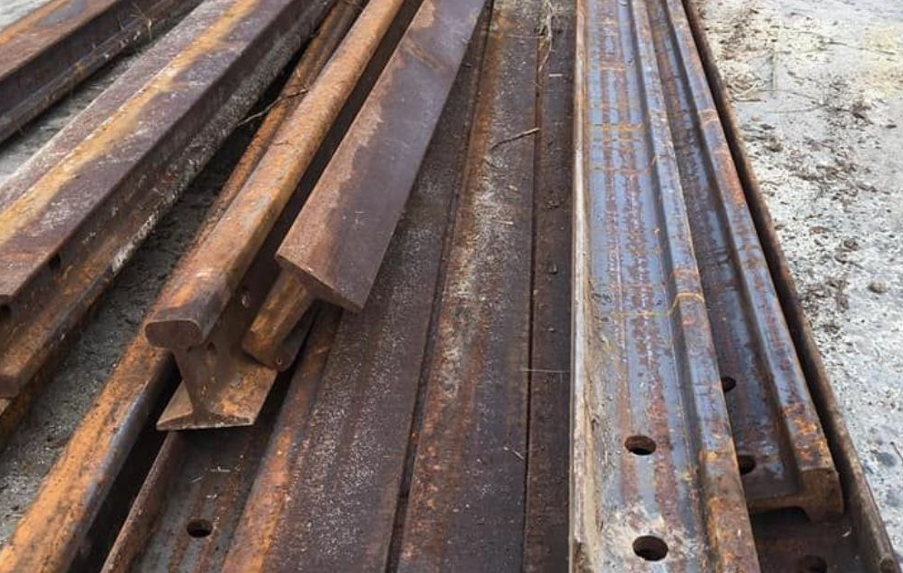 12 metre tren ray sağlam yamuk değil dümdüz tren rayları